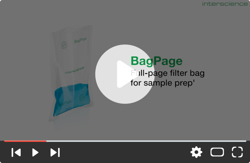 BagPage - Full-page filter bags: Overview of the range